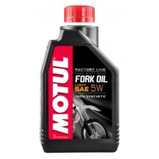 Масло вилочное MOTUL Fork Oil Factory Line light 5W, синтетическое (1л)