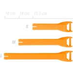 Ремешок на боты FORMA, оранжевый M (14 см)
