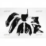 Пластик комплект UFO YZ 125/250 02-14 restyling by UFO, черный, YAKIT312#001