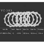 Фрикционные диски сцепления VESRAH, VC 383
