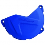 Защита крышки сцепления Polisport Yamaha YZ450F '11-21, WR450F '16-21 синяя, 8458400002