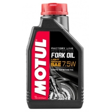 Масло вилочное MOTUL Fork Oil Factory Line light/Medium 7.5W, синтетическое (1л)