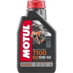 Моторное масло MOTUL 4T 7100 10W50, синтетическое (1л)