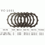 Фрикционные диски сцепления VESRAH, VC 1001 СB400 SF