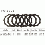 Фрикционные диски сцепления VESRAH, VC 1004