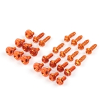 Болты для пластика ZETA KTM Orange, ZE88-5843