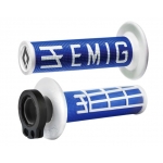Ручки руля (грипсы) ODI V2 Lock-On EMIG Blue/White, H36EMUW
