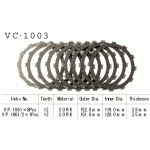 Фрикционные диски сцепления VESRAH, VC 1003