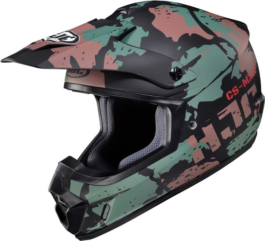 Шлем кроссовый HJC, CS-MX II FERIAN MC4SF XXL
