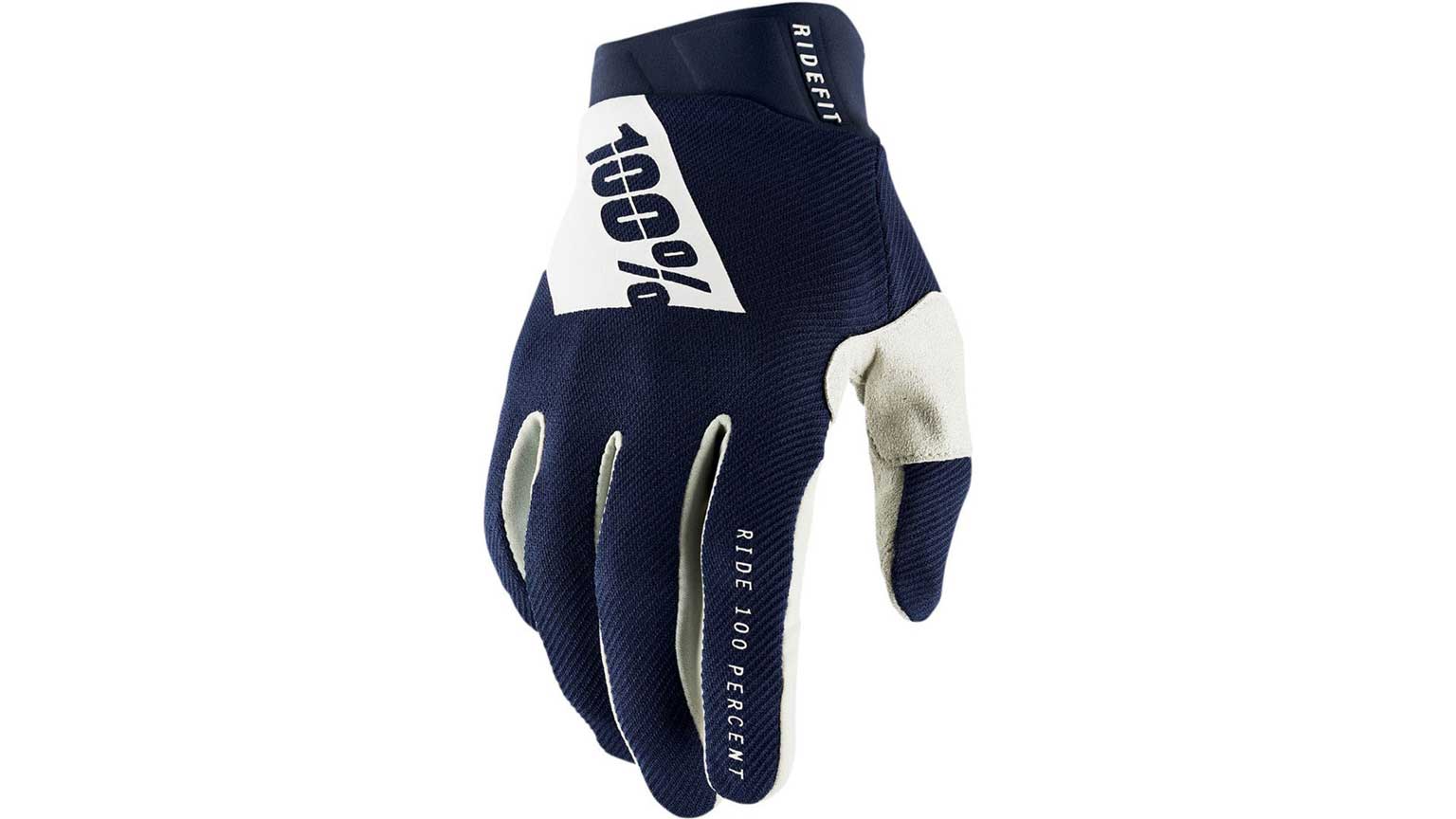 Перчатки 100% Ridefit Glove Navy M, 10014-375-11