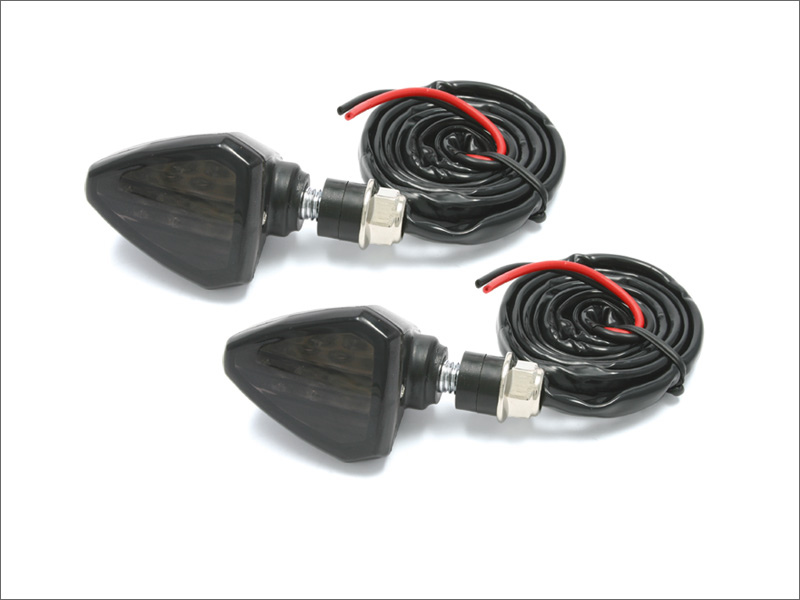 Поворотники DRC 601 LED Flasher 12V Smoke 2pcs, D45-60-108