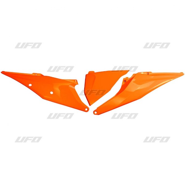 Боковые панели UFO KTM SX/SX-F 19, с крышкой возд. фильтра, оранжевые, KT04093#1...
