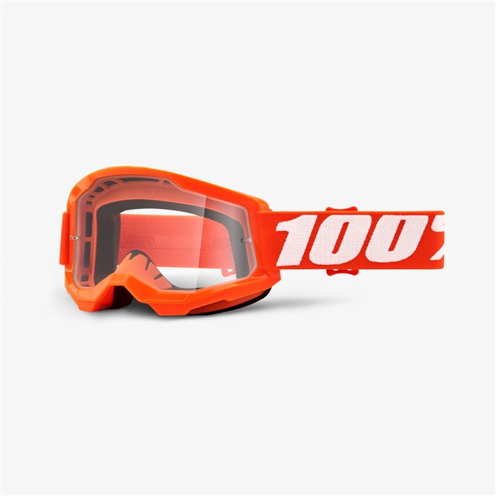 Очки 100% Strata 2 Orange / Clear, 50421-101-05