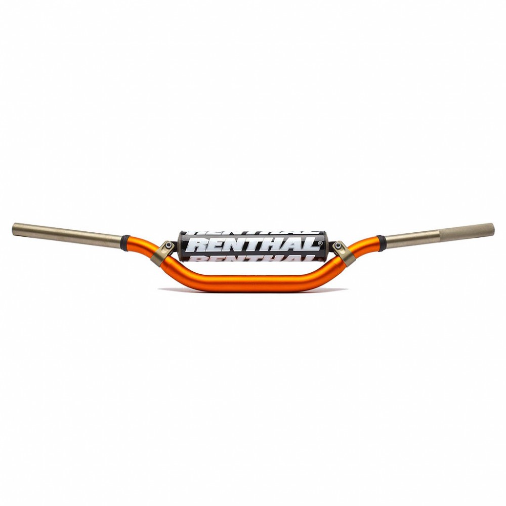 Руль для мотоцикла 1-1/8 (28.6 мм) Renthal Twinwall KTM HIGH оранжевый, 994-01-O...