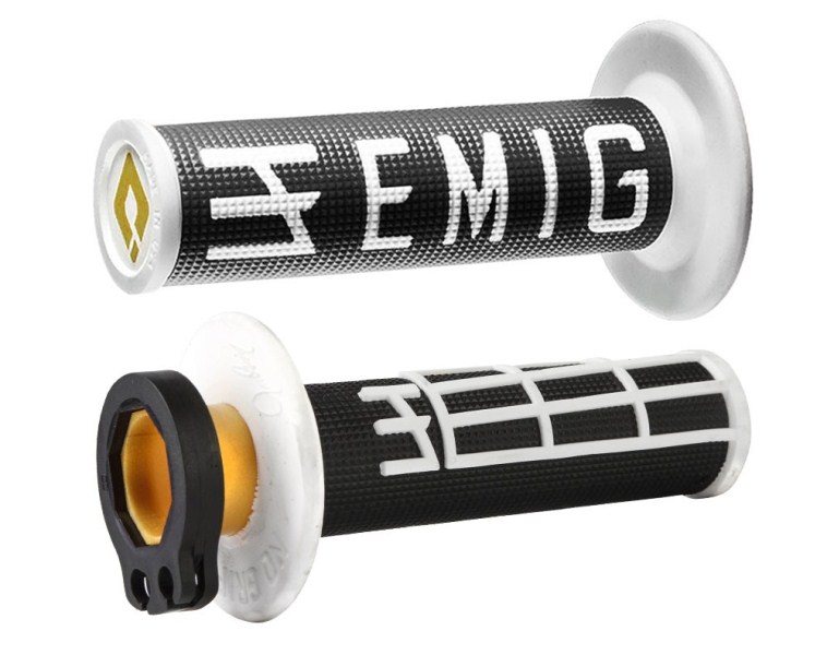 Ручки руля (грипсы) ODI V2 Lock-On EMIG Black/White, H36EMBW