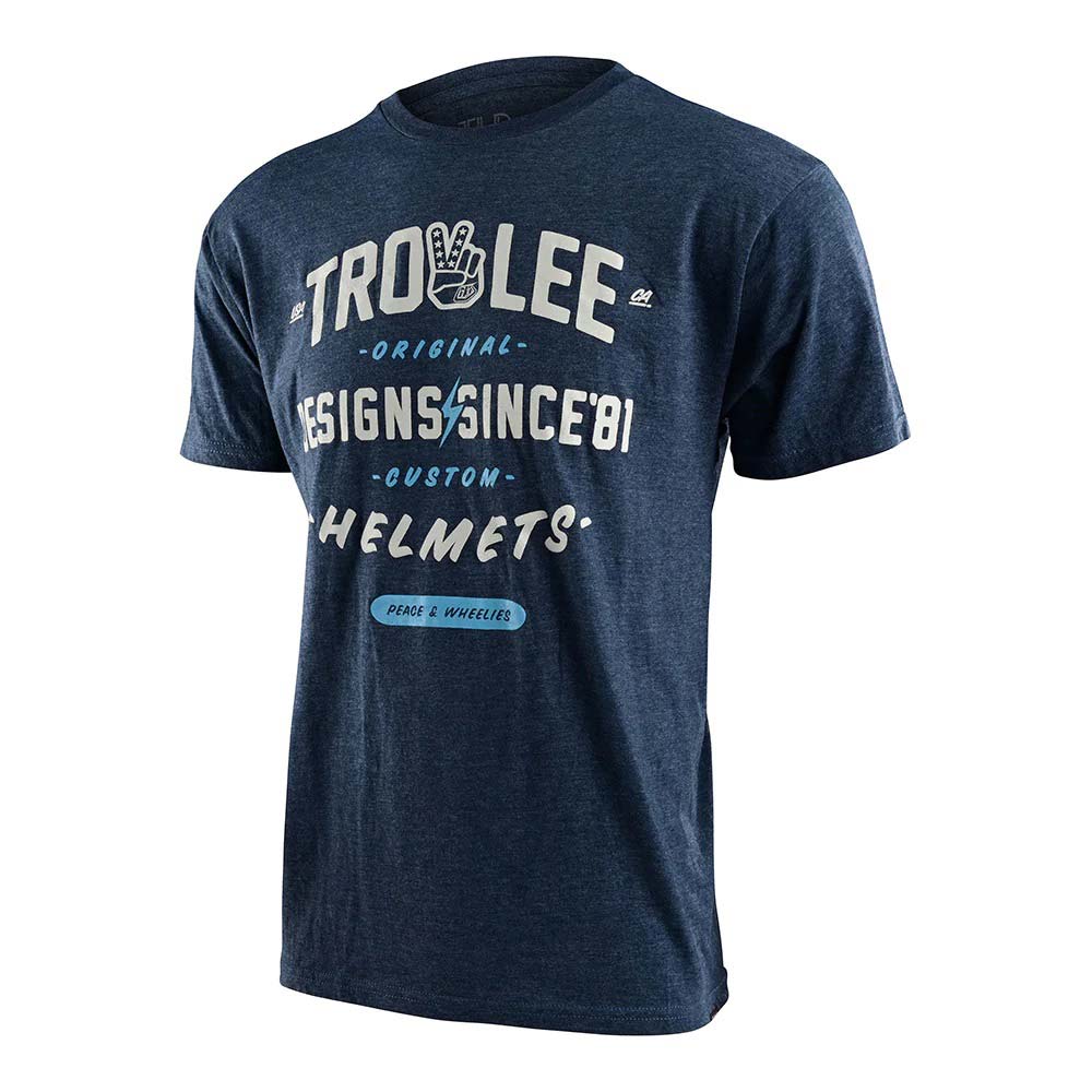 Футболка Troy Lee Designs Tee Roll Out Navy Heather M, 701332033