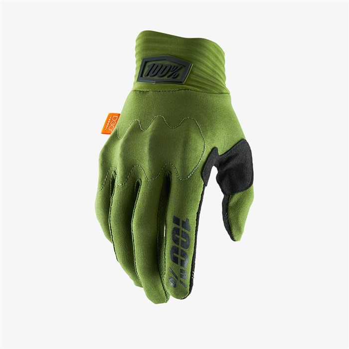 Перчатки 100% Cognito D3O Glove Army Green/Black XL, 10013-216-13