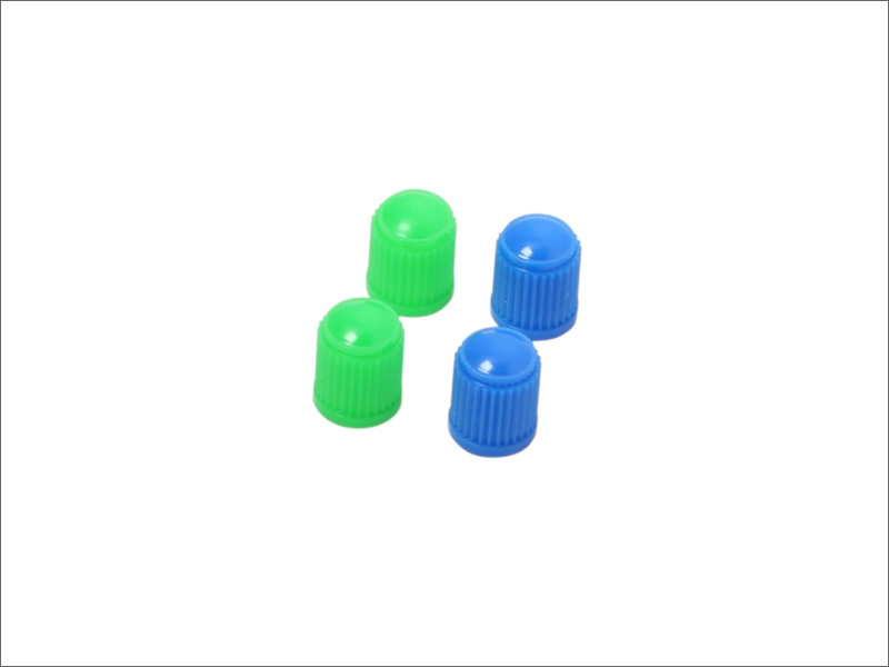 Колпачки ниппеля DRC 4pcs Blue/Green, D58-03-211