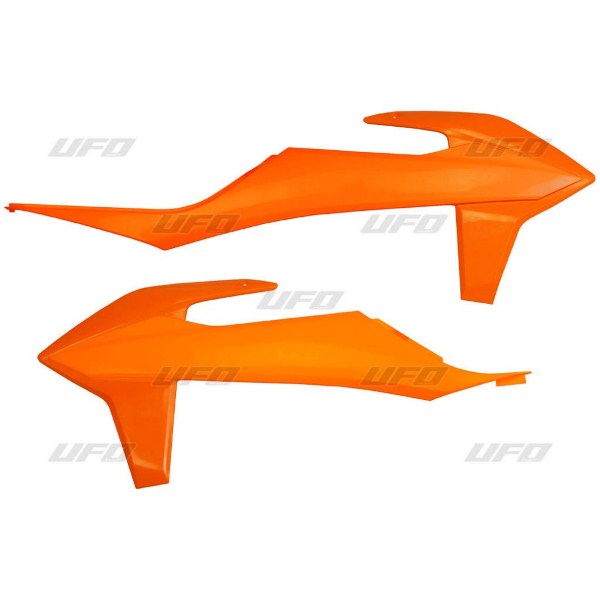 Боковые панели радиатора UFO KTM SX/SX-F 19, оранжевые, KT04092#127