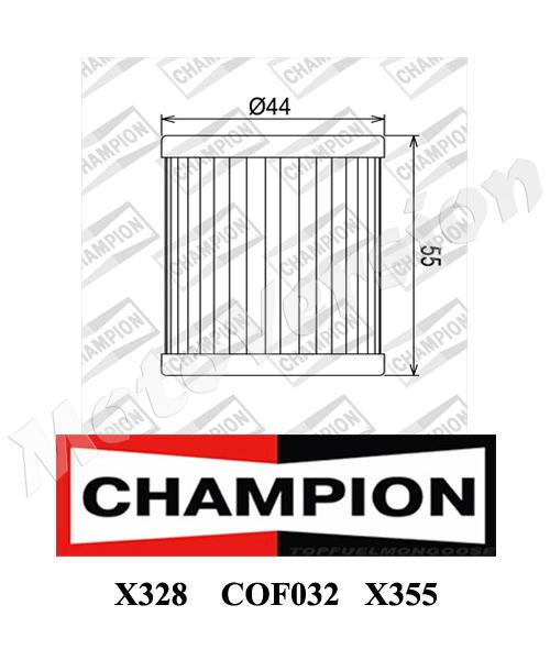 Масляный фильтр CHAMPION, X328 (SF-3007, HF132)