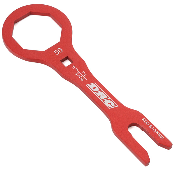 Ключ для вилки DRC Pro Fork Cap Wrench SHOWA 50mm Red, D59-37-171 // Уценка