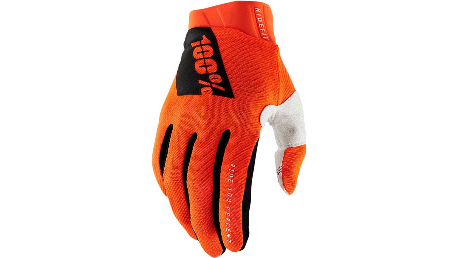 Перчатки 100% Ridefit Glove Fluo Orange XL, 10014-006-13