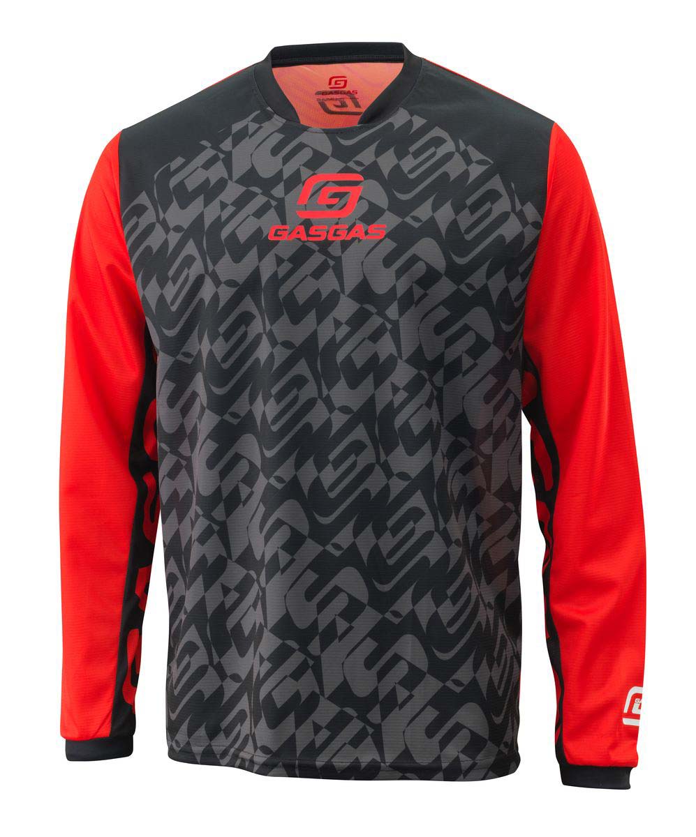 Джерси GASGAS Tech Shirt 2023 Black/Red L, 3GG230012004