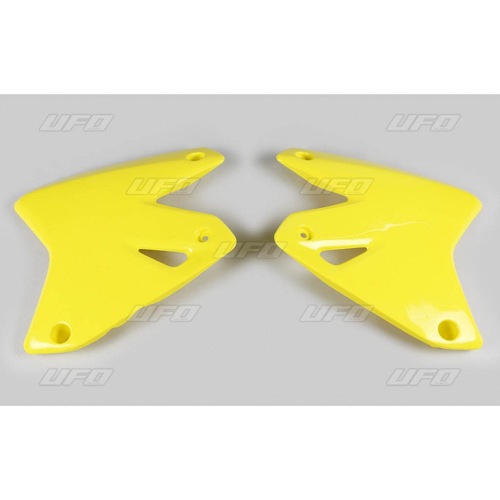 Боковые панели радиатора UFO DRZ 400E 00-19, желтые, SU03978#102