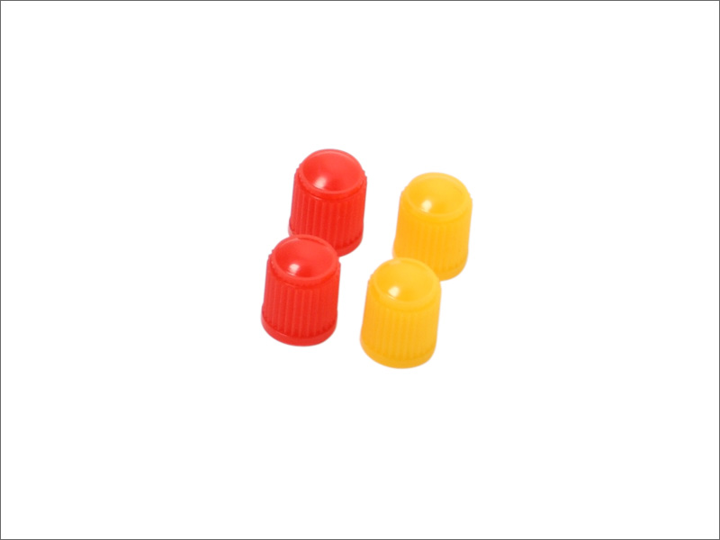 Колпачки ниппеля DRC 4pcs Red/Yellow, D58-03-212