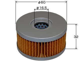 Масляный фильтр VIC, O-T15, (HF136)