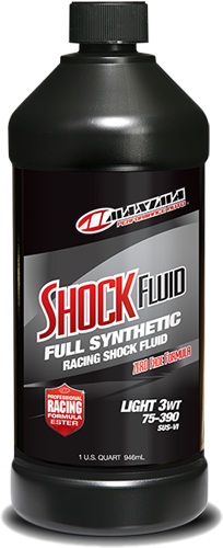 Масло для амортизаторов Maxima Full Synthetic Racing Shock Fluid-Light 3wt. 1 л.