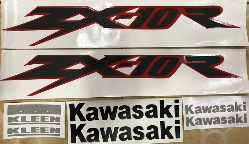 Наклейки комплект KAWASAKI ZX-10R (30)