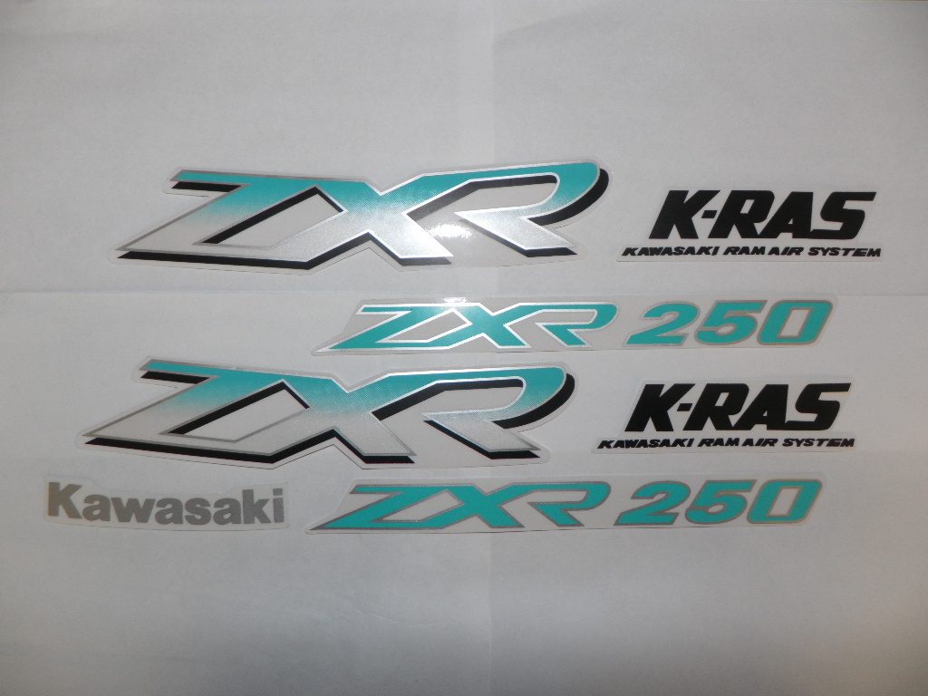 Наклейки комплект KAWASAKI ZXR250(2569)