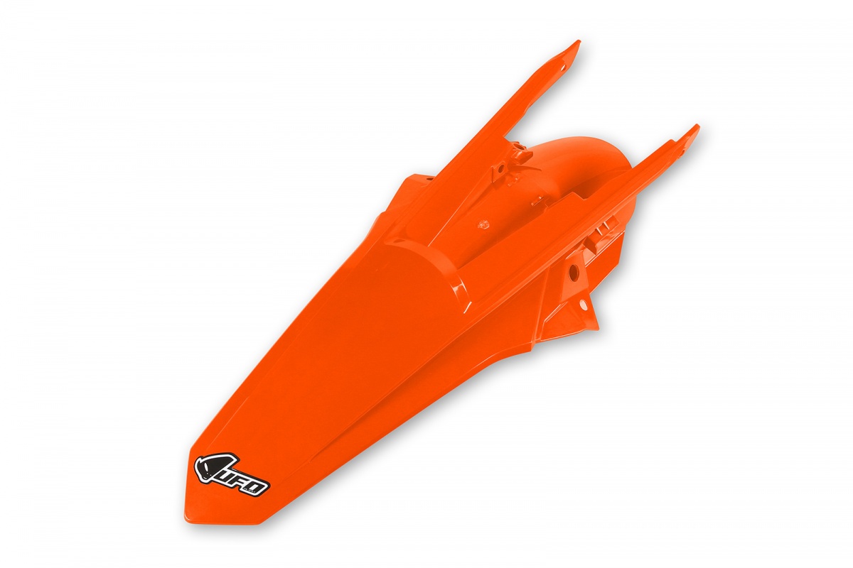 Крыло заднее UFO KTM EXC 17-19, EXC-F 17-19, ярко-оранжевое, KT04081#FFLU