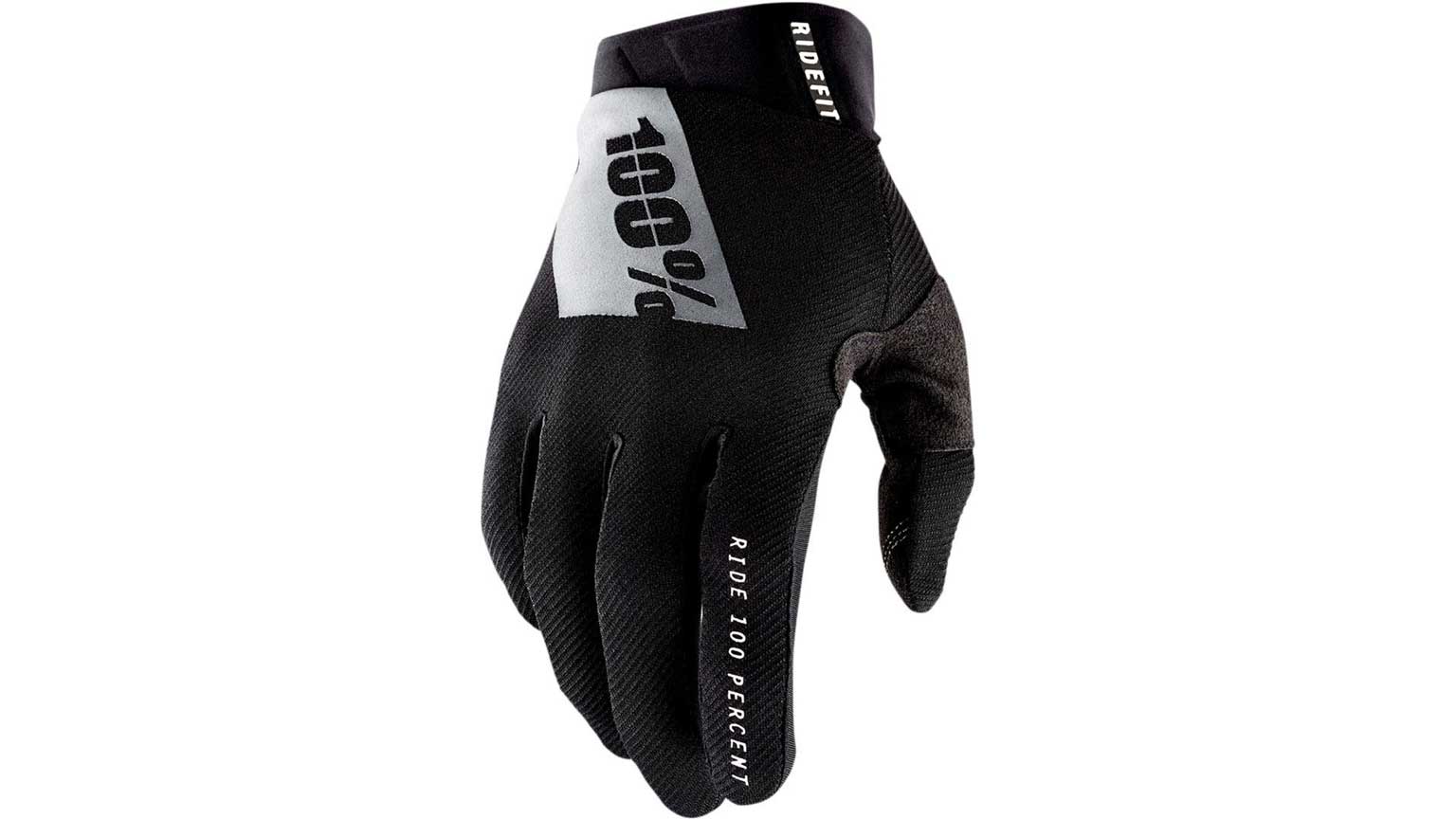 Перчатки 100% Ridefit Glove Black L, 10014-001-12