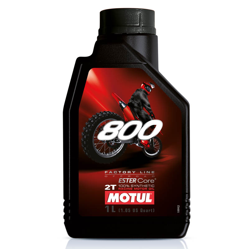 Моторное масло MOTUL 2T 800 Factory Line OFF ROAD, синтетическое (1л)